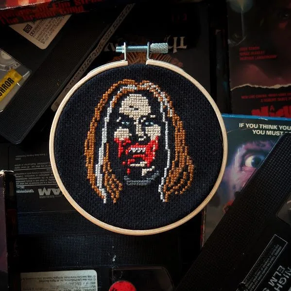 Mini Ginger cross-stitch pattern