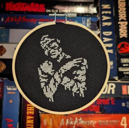 Mini Imhotep cross-stitch pattern