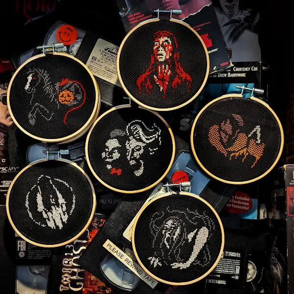 Vengeful Spirits cross-stitch pattern
