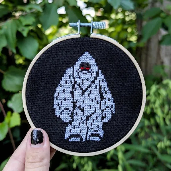 Forest Phantoms cross-stitch pattern — view 4