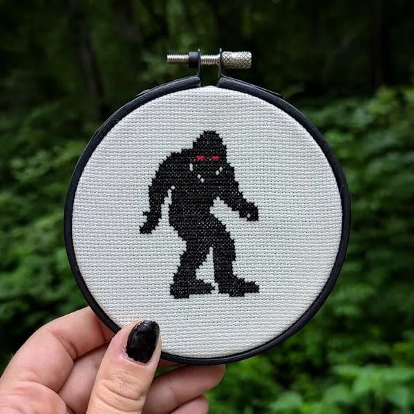 Forest Phantoms cross-stitch pattern — view 2