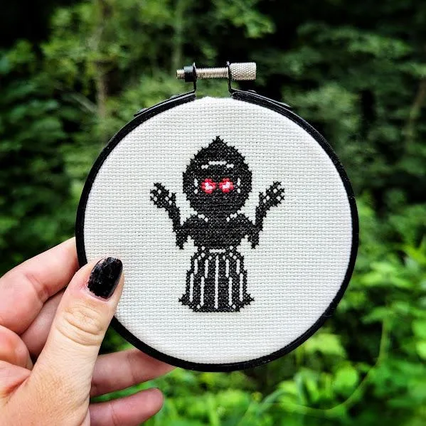 Forest Phantoms cross-stitch pattern — view 6
