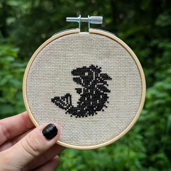 Aquatic Anomalies cross-stitch pattern — view 3