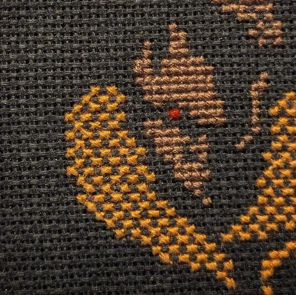 Mini Candyman cross-stitch pattern — view 2