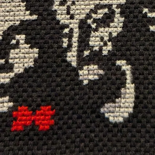 Mini Mary Shaw cross-stitch pattern — view 2