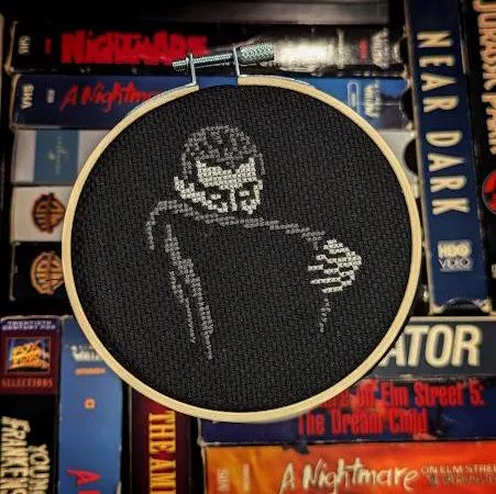 Silver Screams cross-stitch pattern — view 5