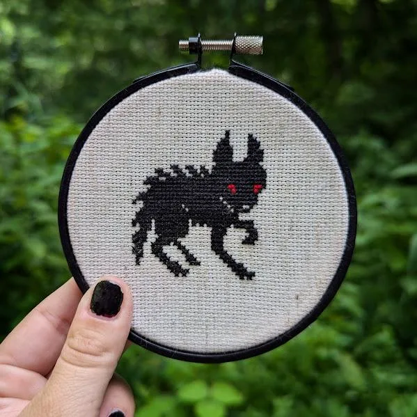Ancient Beasts cross-stitch pattern — view 4