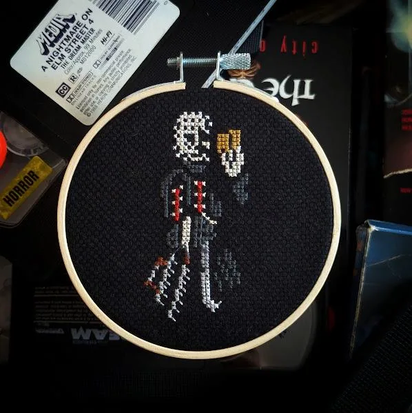 Mini Pinhead cross-stitch pattern