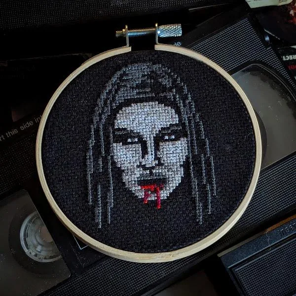 Mini Girl cross-stitch pattern