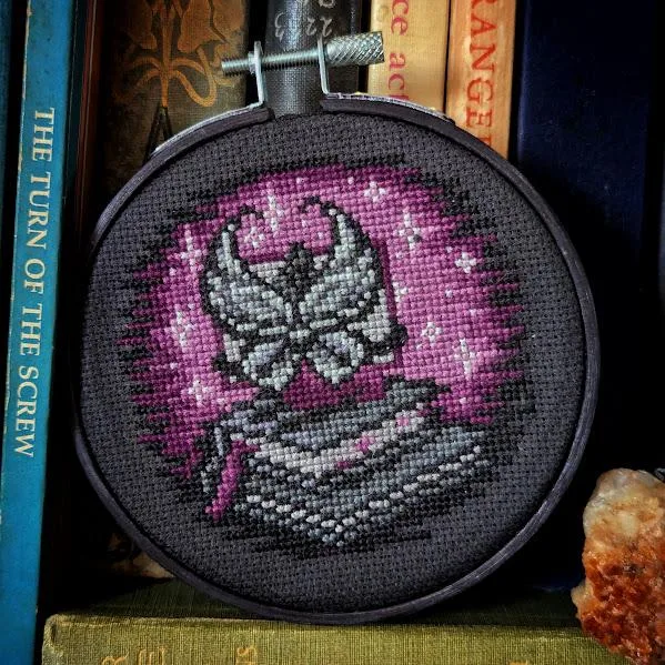 Mini Book Faerie cross-stitch pattern