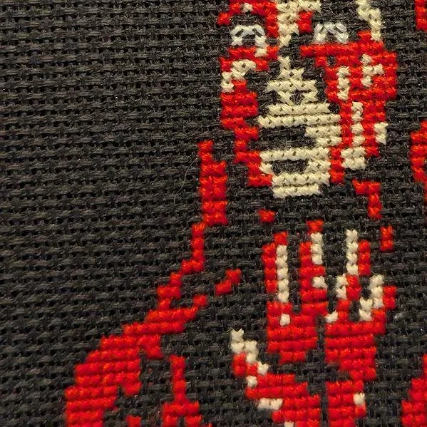 Mini Carrie White cross-stitch pattern — view 2