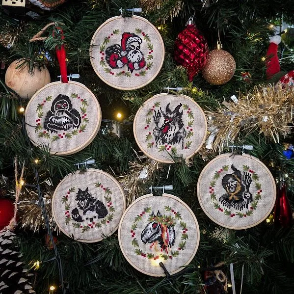 Legends of Yule cross-stitch pattern