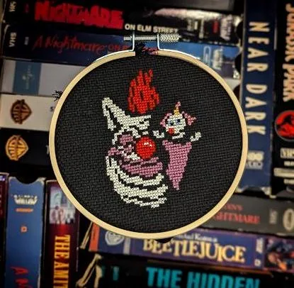 Mini Fatso cross-stitch pattern